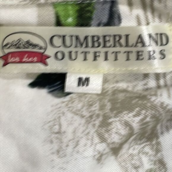 NWOT Cumberland Outfitters Bass Button Down Shirt. Size M medium 8/10 - Picture 7 of 9